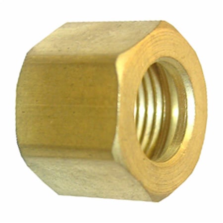 Larsen Supply Co 0.18 in. Brass Compression Nut, 6PK 207972